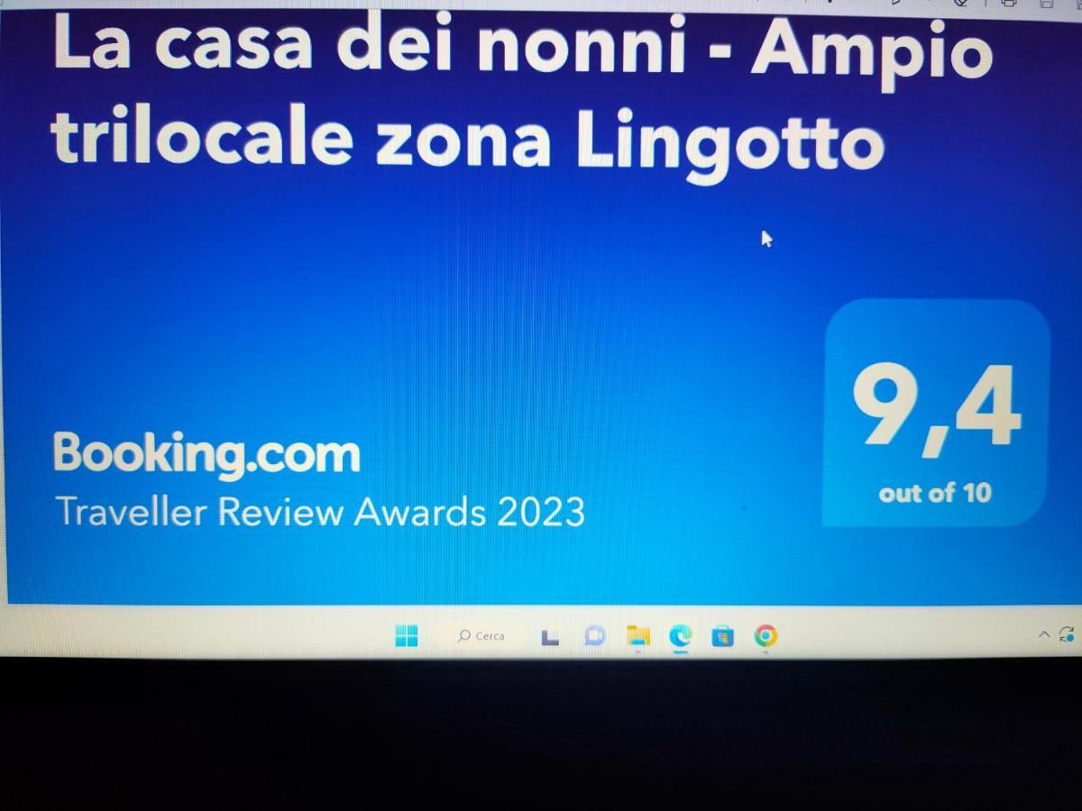 Apartament La Casa Dei Nonni - Ampio Trilocale Zona Lingotto Turyn Zewnętrze zdjęcie