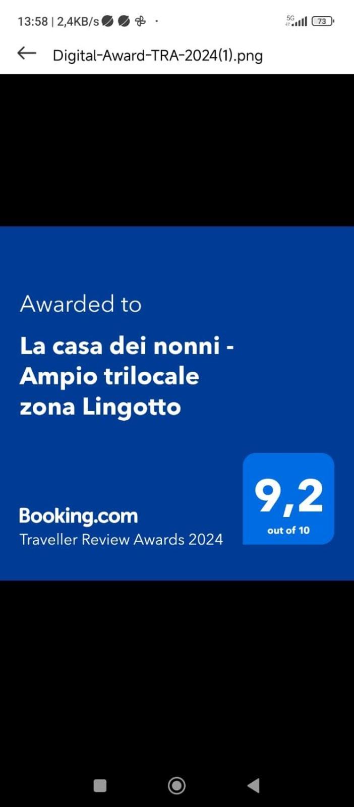 Apartament La Casa Dei Nonni - Ampio Trilocale Zona Lingotto Turyn Zewnętrze zdjęcie